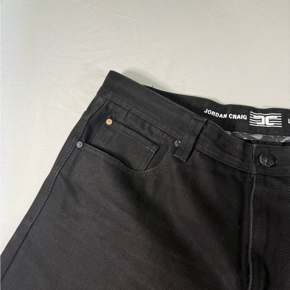 Jordan Craig Legacy Edition Collins Jeans 38x34 Black Streetwear Denim - Picture 14 of 16